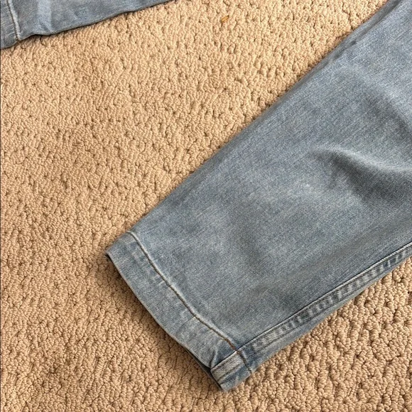 Madewell Blue Ankle Cropped Jeans Classic Style - Picture 4 of 4